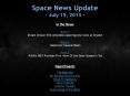 Space News Update PowerPoint PPT Presentation