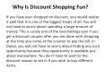 Why Is Discount Shopping Fun?