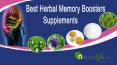 Best herbal memory boosters supplements