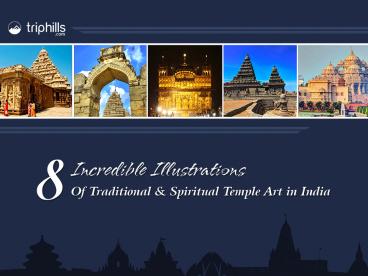 8 Illustration of Traditional & Spiritual Temple Art in India