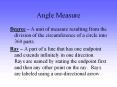 Angle Measure PowerPoint PPT Presentation