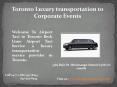 corporate taxi | corporate taxi to toronto | corporate limousine service