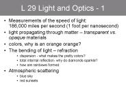 L 29 Light and Optics - 1