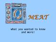 MEAT PowerPoint PPT Presentation