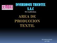 AREA DE PRODUCCION TEXTIL
