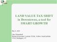 LAND VALUE TAX SHIFT PowerPoint PPT Presentation