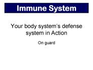 Your body system