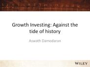 Growth Investing: Against the tide of history