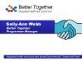 Better Together PowerPoint PPT Presentation