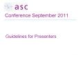 Conference September 2011 PowerPoint PPT Presentation