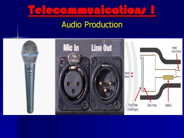 Telecommunications 1
