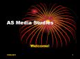AS Media Studies PowerPoint PPT Presentation
