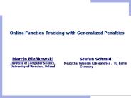 Online Function Tracking