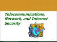 Telecommunications, Network, and Internet Security PowerPoint PPT Presentation