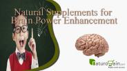 Natural supplements for brain power enhancement