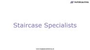 Staircase Specialists in Sweden
