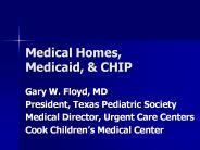Medical Homes, Medicaid,