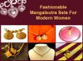 Fashionable Mangalsutra Sets For Modern Women PowerPoint PPT Presentation