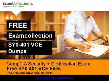 Comptia Security+ Exam SY0-401 Practice Questions