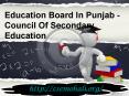 Education Board in Punjab - Council of Secondary Education PowerPoint PPT Presentation