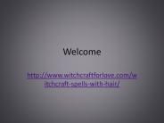 Witchcraft Spells With Hair