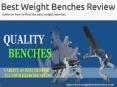 Weight benches review PowerPoint PPT Presentation