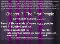 Chapter 3: The First People PowerPoint PPT Presentation