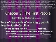 Chapter 3: The First People