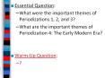 Essential Question: PowerPoint PPT Presentation