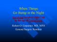 When Things Go Bump in the Night PowerPoint PPT Presentation