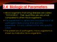 2.4 Biological Parameters PowerPoint PPT Presentation