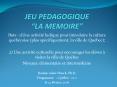 JEU PEDAGOGIQUE  PowerPoint PPT Presentation