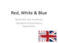 Red, White PowerPoint PPT Presentation