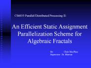 CS6035 Parallel/Distributed Processing II: