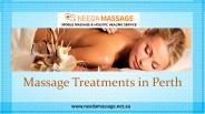 Massage Treatments in Perth