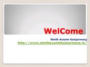 Sheth Avante Kanjurmarg