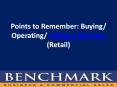 Points to Remember: Buying / Operating / Selling a Business (Retail)