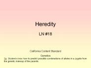 Heredity