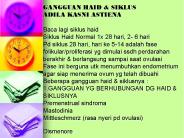 GANGGUAN HAID