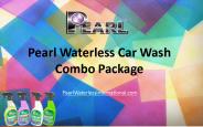 Pearl Waterless Car Wash Combo Package  