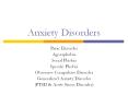 Anxiety%20Disorders PowerPoint PPT Presentation