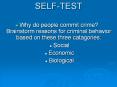 SELF-TEST PowerPoint PPT Presentation