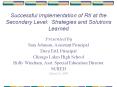 Successful Implementation of RtI at the Secondary Level: Strategies and Solutions Learned PowerPoint PPT Presentation