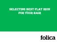 Best flat iron