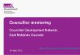 Councillor mentoring PowerPoint PPT Presentation