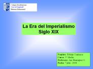 La Era del Imperialismo