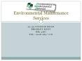 Environmental Maintenance Services2 PowerPoint PPT Presentation