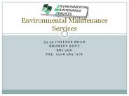 Environmental Maintenance Services2