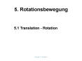 5. Rotationsbewegung PowerPoint PPT Presentation