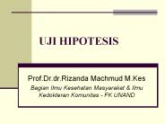 UJI HIPOTESIS